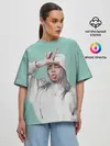 Женская футболка оверсайз / BILLIE EILISH