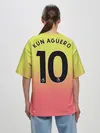 Женская футболка оверсайз / Aguero third 19-20