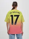 Женская футболка оверсайз / De Bruyne third 19-20