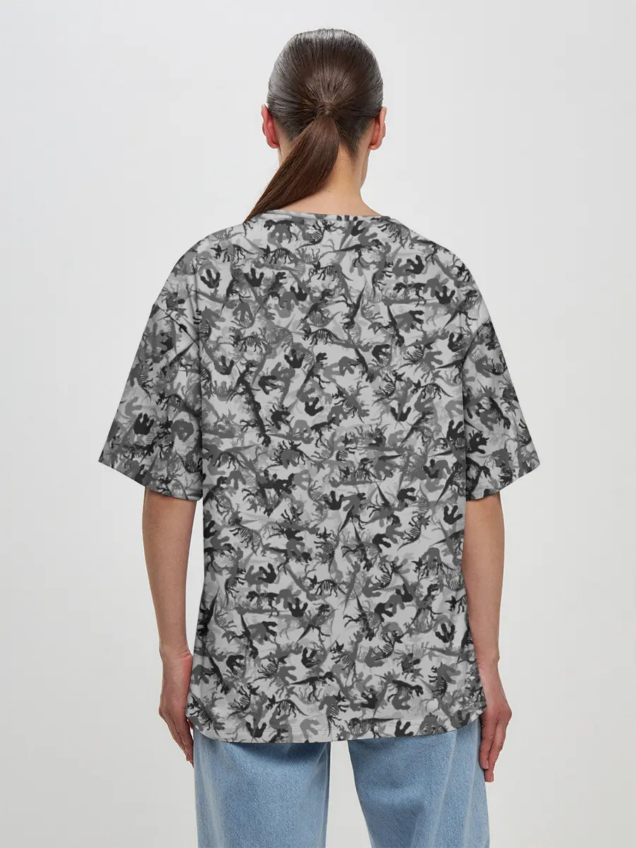 Женская футболка оверсайз / Jurassic Park