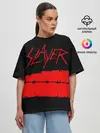 Женская футболка оверсайз / SLAYER
