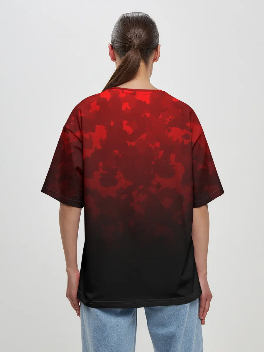 Женская футболка оверсайз / SLAYER