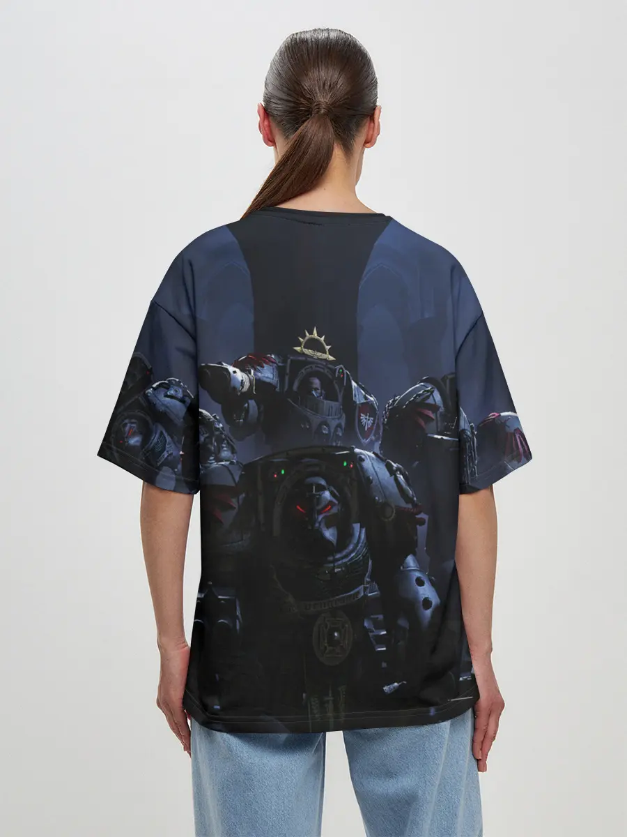 Женская футболка оверсайз / WARHAMMER 40K