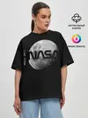 Женская футболка оверсайз / Nasa Apollo 16