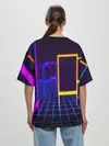 Женская футболка оверсайз / NEON STYLE