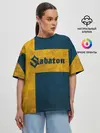Женская футболка оверсайз / Sabaton