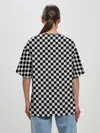 Женская футболка оверсайз / Checkerboard Color
