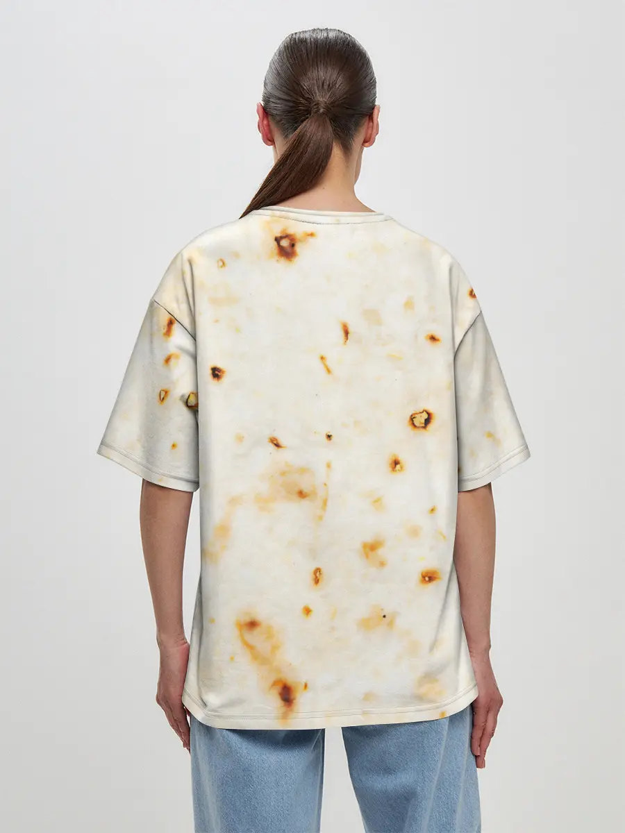 Женская футболка оверсайз / ЛАВАШ