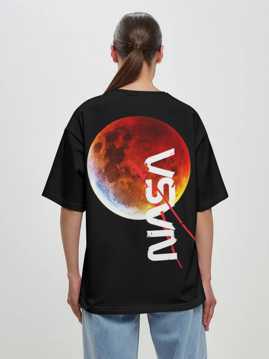 Женская футболка оверсайз / Nasa austronaut