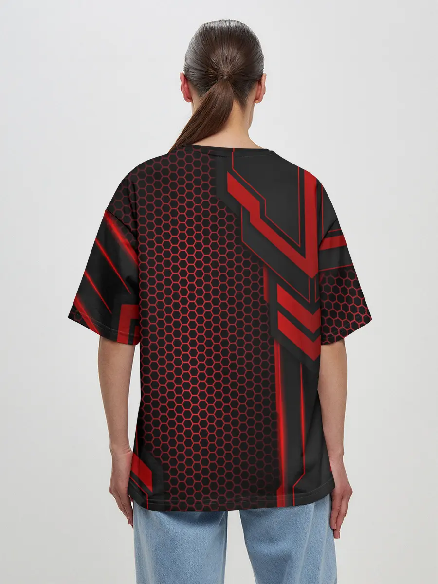 Женская футболка оверсайз / СТАЛЬНАЯ БРОНЯ | STEEL ARMOR