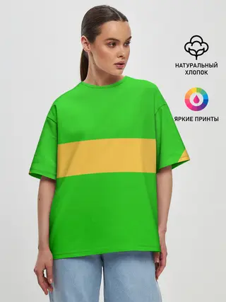 Женская футболка оверсайз / ЧАРА