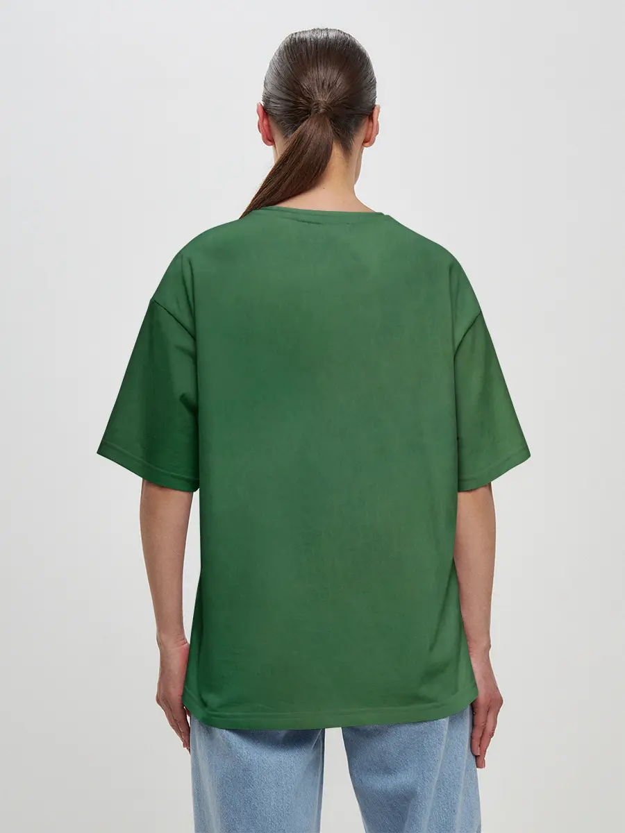 Женская футболка оверсайз / Caveira