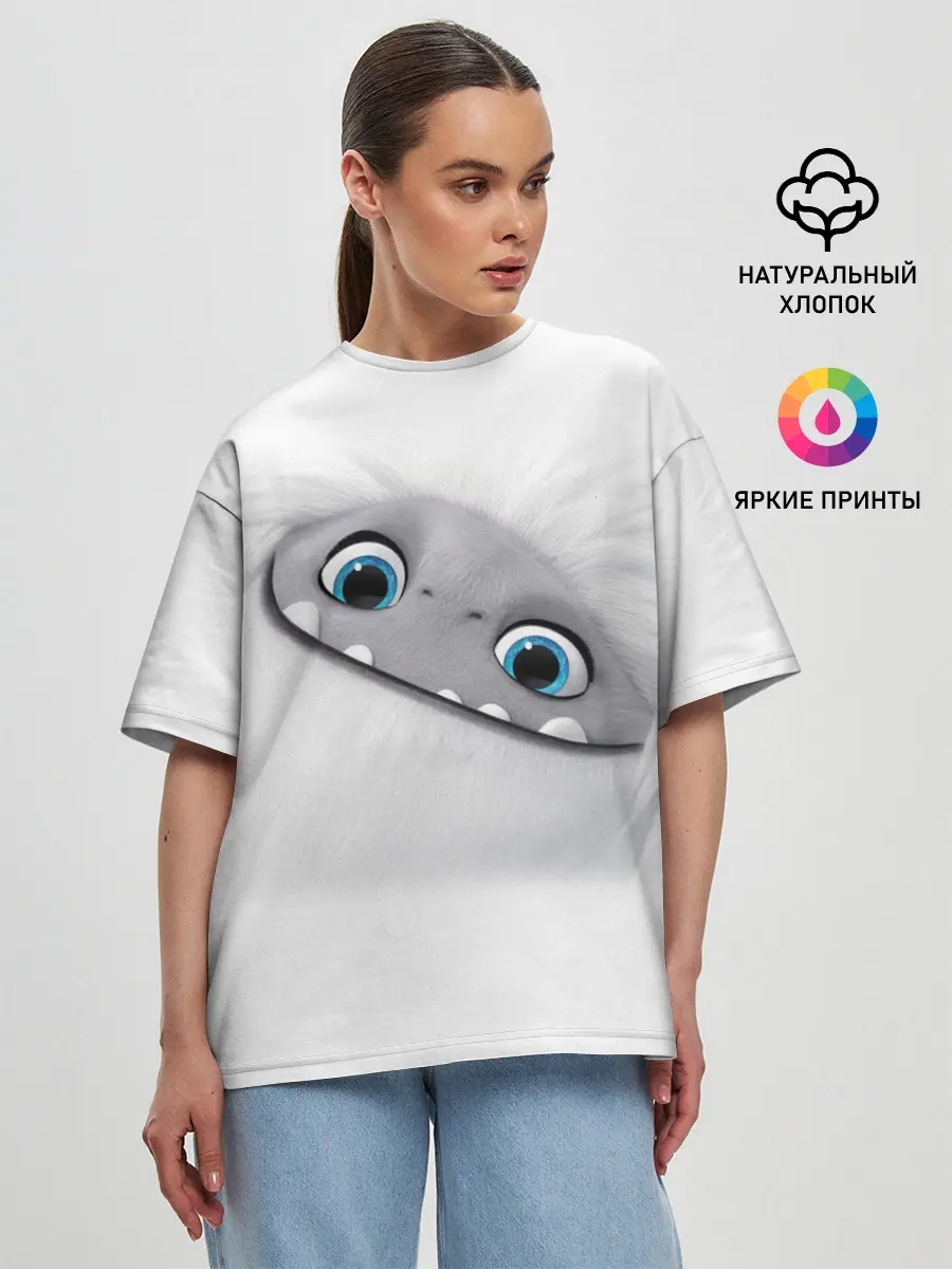 Женская футболка оверсайз / ABOMINABLE