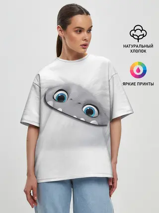 Женская футболка оверсайз / ABOMINABLE