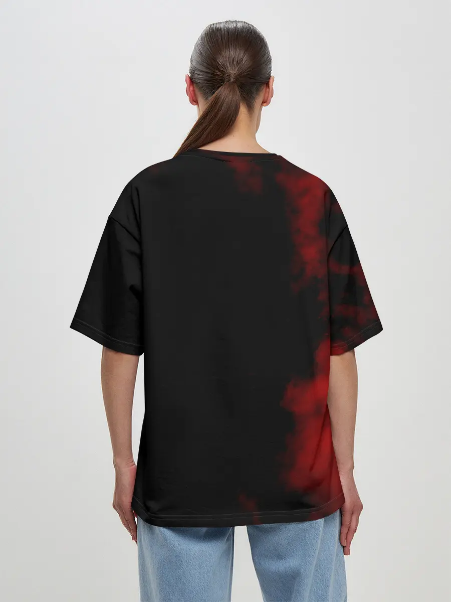 Женская футболка оверсайз / Токийский гуль