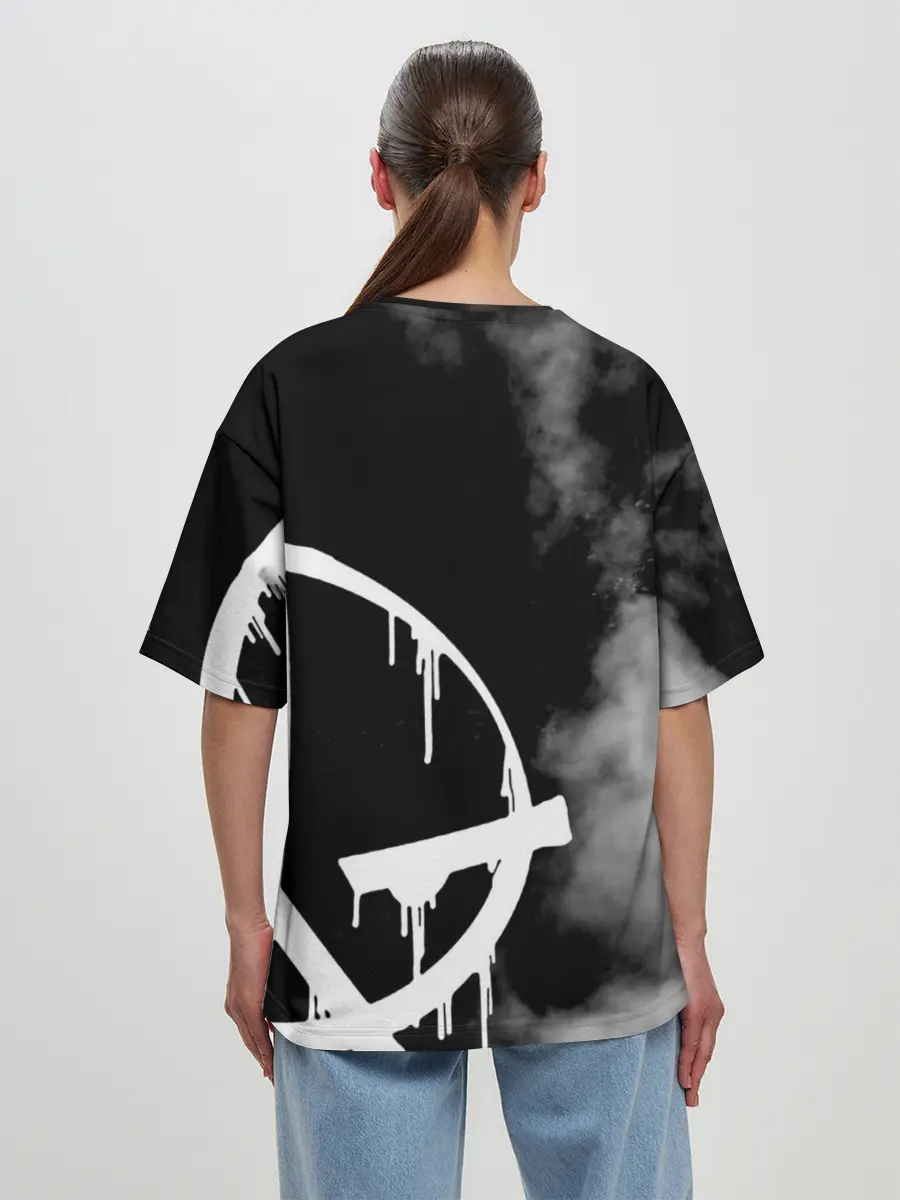 Женская футболка оверсайз / Noize MC