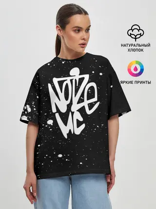 Женская футболка оверсайз / Noize MC