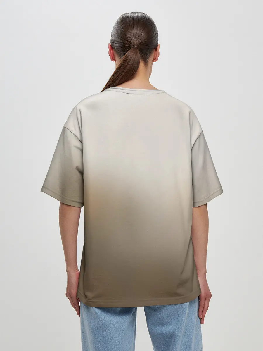 Женская футболка оверсайз / Танки