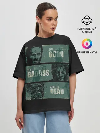 Женская футболка оверсайз / The Walking Dead