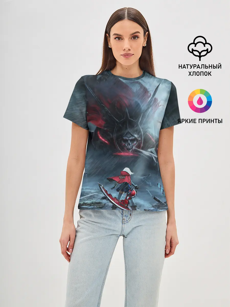 Женская базовая футболка / Ай | Хранительница могил