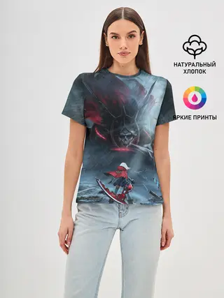 Женская базовая футболка / Ай | Хранительница могил