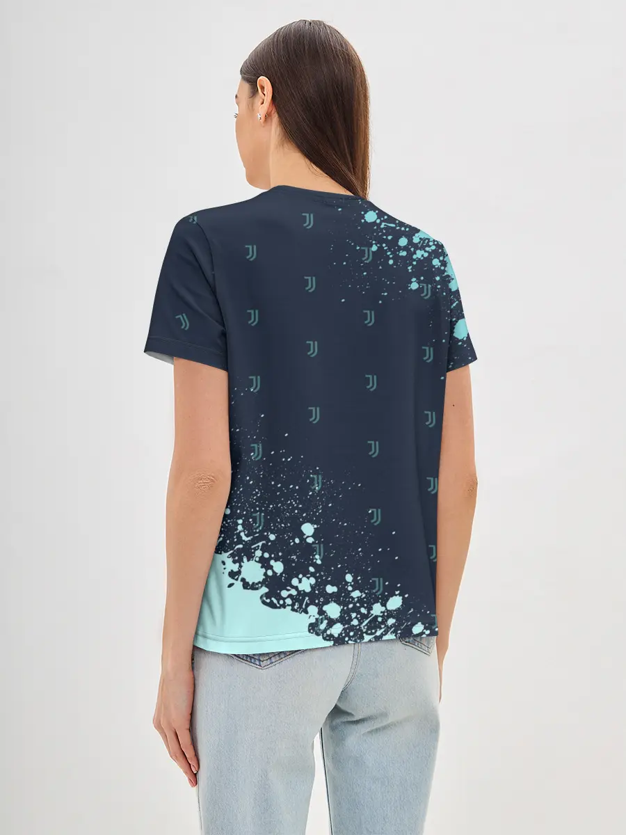 Женская базовая футболка / JUVENTUS / ЮВЕНТУС