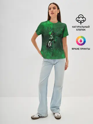 Женская базовая футболка / GEARS OF WAR | ШЕСТЕРЕНКИ