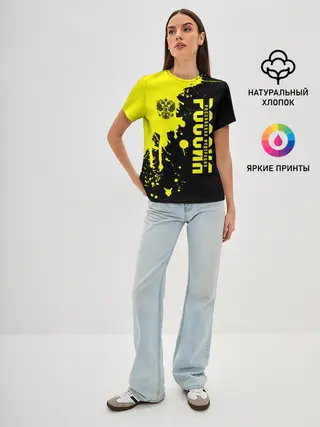 Женская базовая футболка / Россия