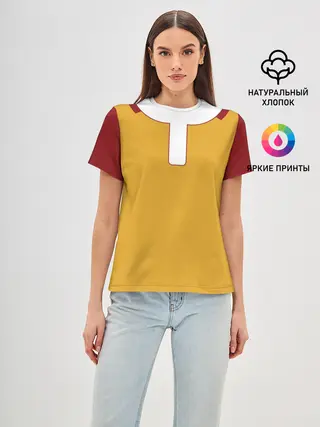 Женская базовая футболка / ONE PUNCH MAN SAITAMA