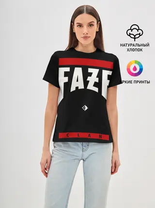 Женская базовая футболка / Faze Clan
