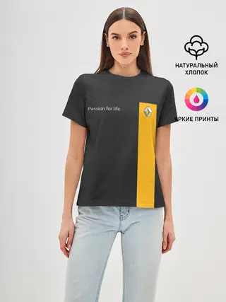 Женская базовая футболка / Renault