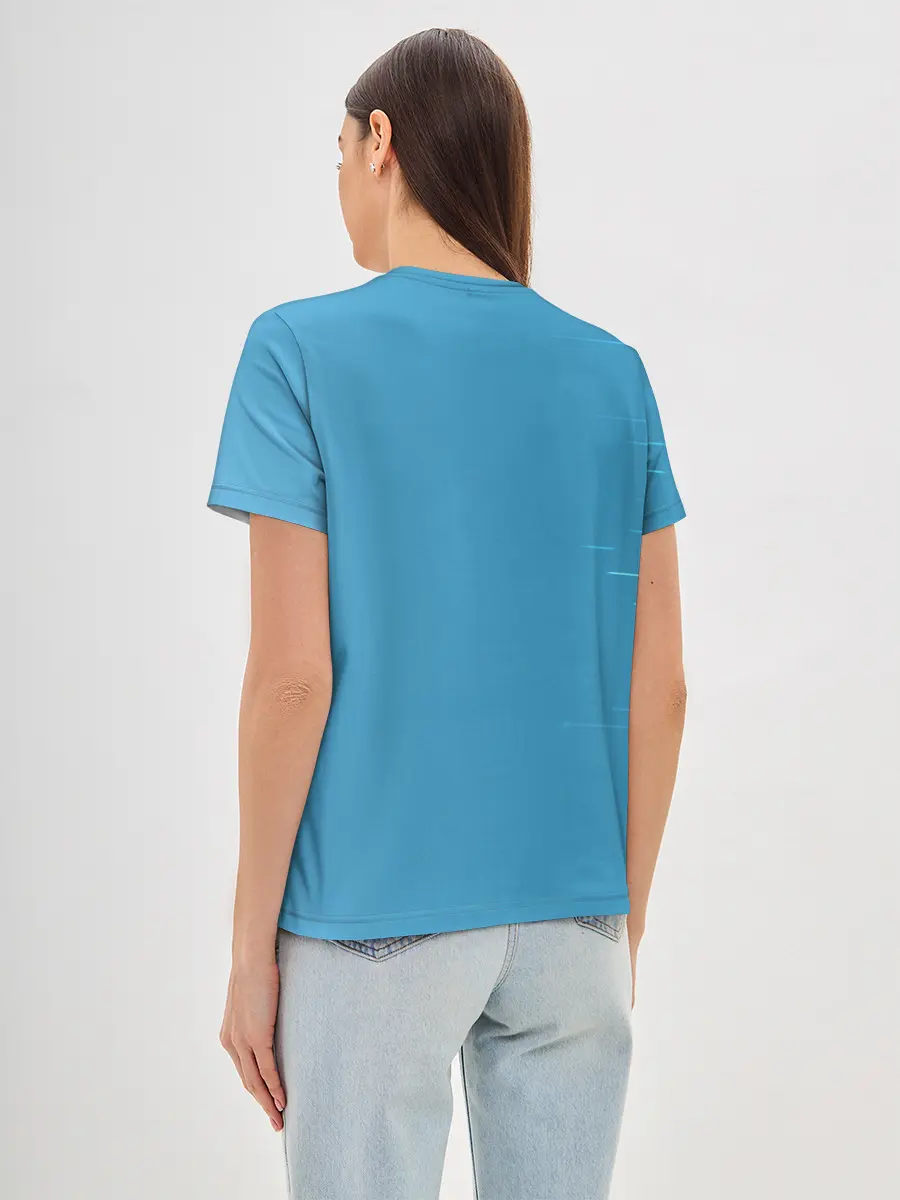 Женская базовая футболка / Bitcoin