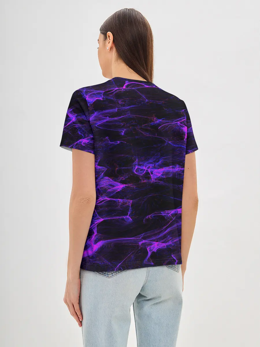 Женская базовая футболка / текстуры