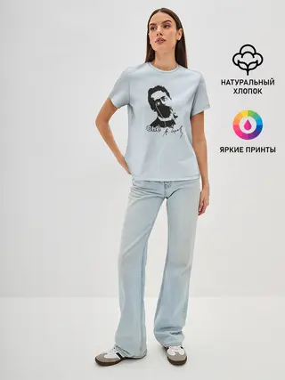 Женская базовая футболка / Че - Чехов