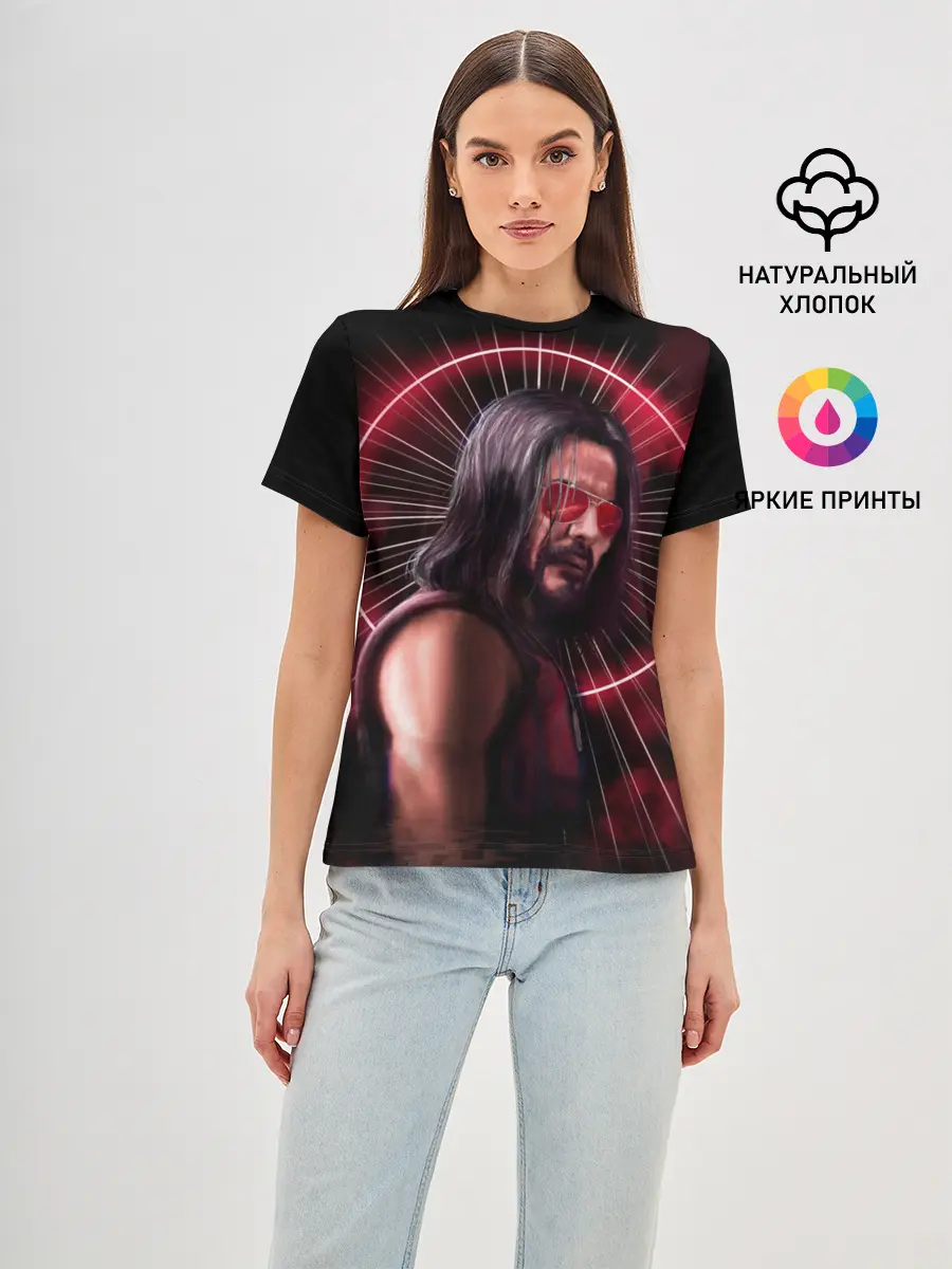 Женская базовая футболка / CP77 | Johnny