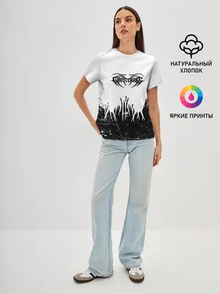 Женская базовая футболка / GHOSTEMANE