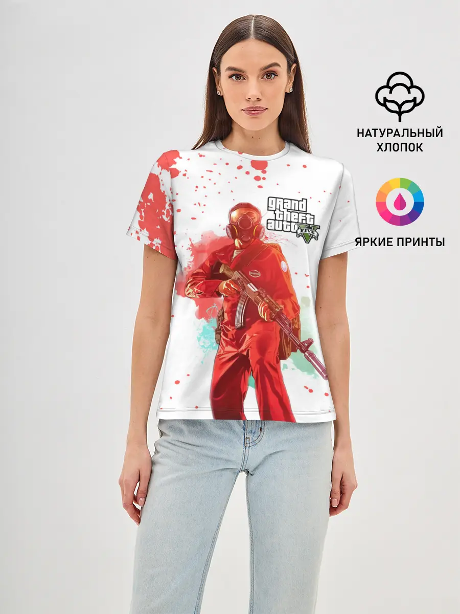Женская базовая футболка / Grand Theft Auto V | GTA 5