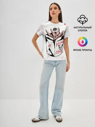 Женская базовая футболка / Пальцы Сукуна, Магическая битва