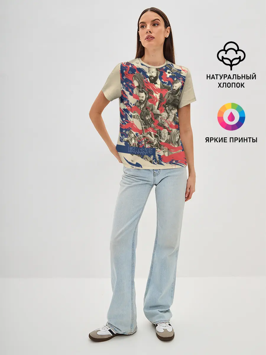 Женская базовая футболка / Far Cry 5