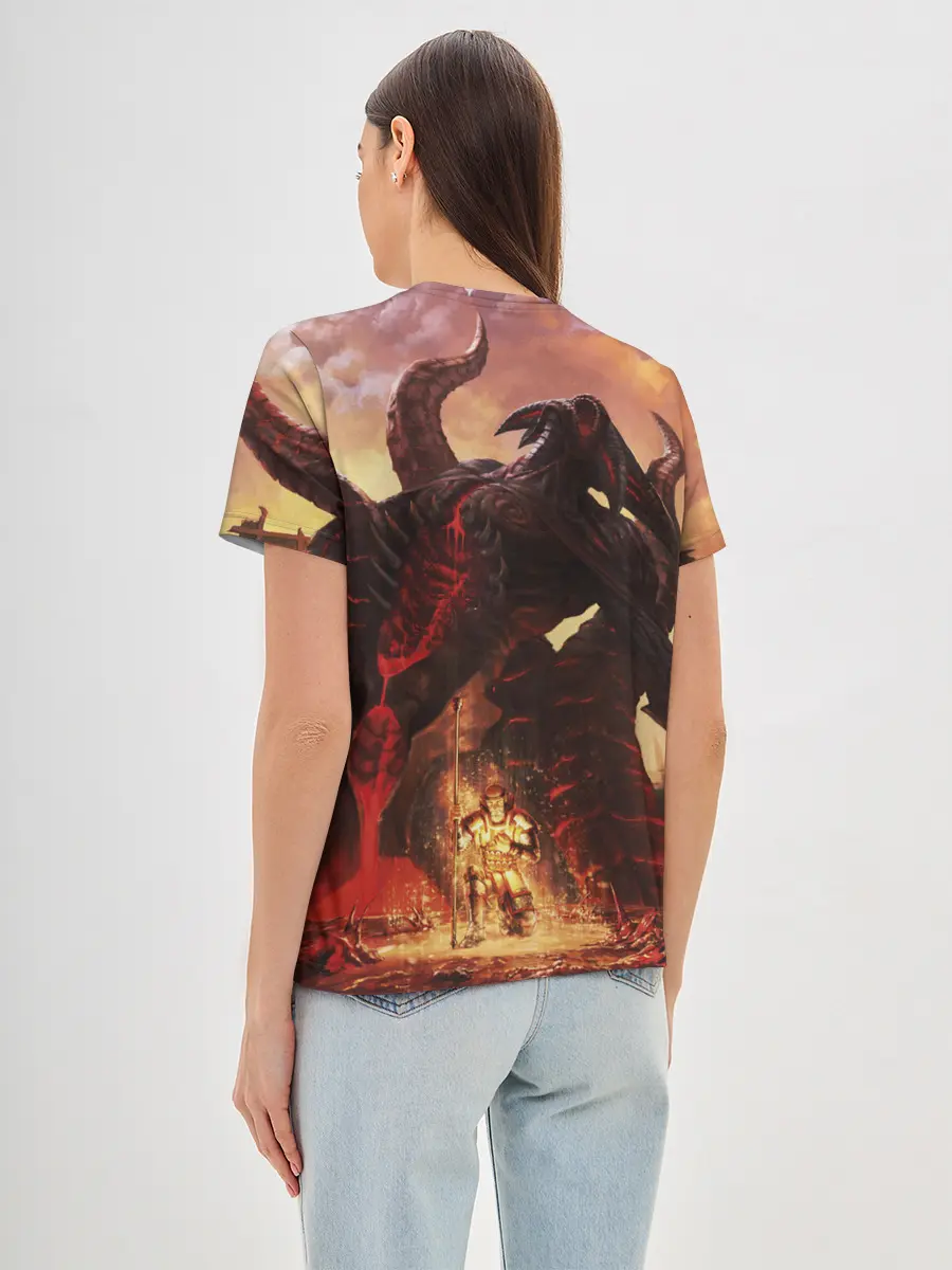 Женская базовая футболка / Path of Exile