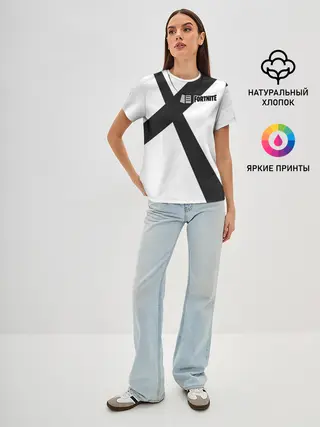 Женская базовая футболка / Fortnite: Гренадёр