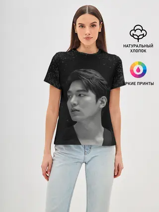 Женская базовая футболка / Ли Мин Хо | Lee Min Ho