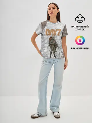 Женская базовая футболка / DAYZ | ДЕЙЗИ