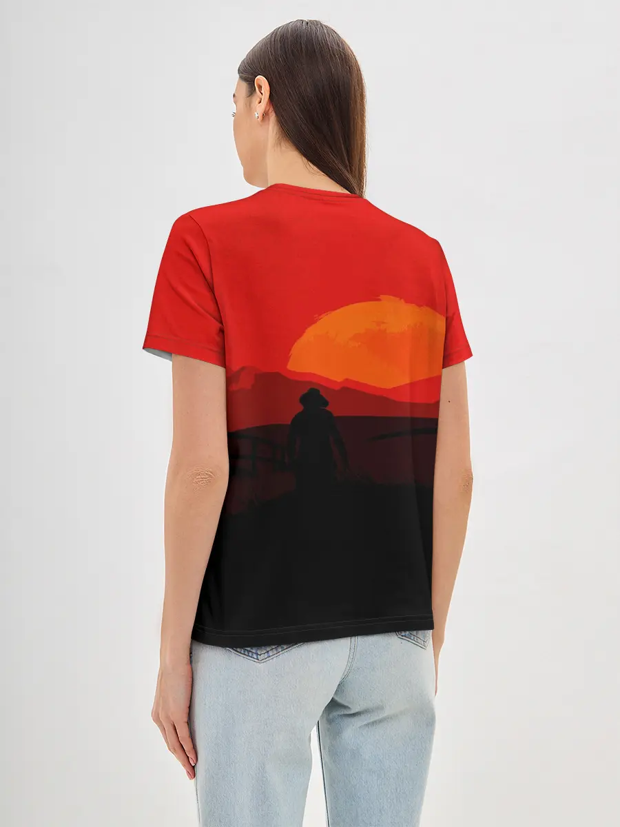 Женская базовая футболка / RDR2