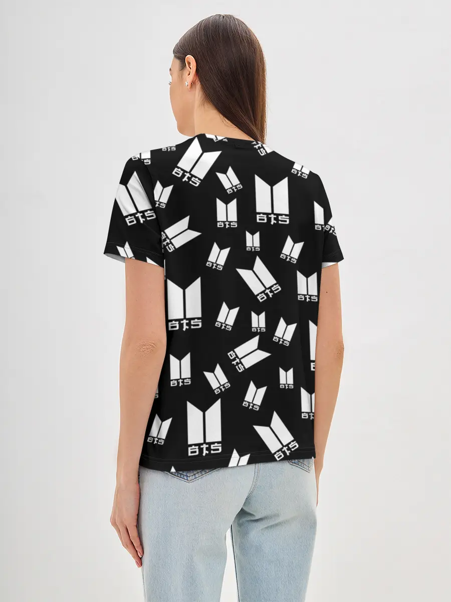 Женская базовая футболка / BTS WE ARE BULLETPROOF