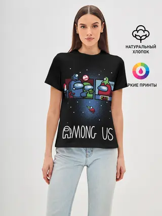 Женская базовая футболка / Among Us | I Voted