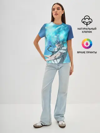 Женская базовая футболка / Рин Окумура