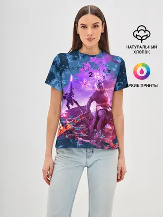 Женская базовая футболка / Destiny 2 : Beyond Light