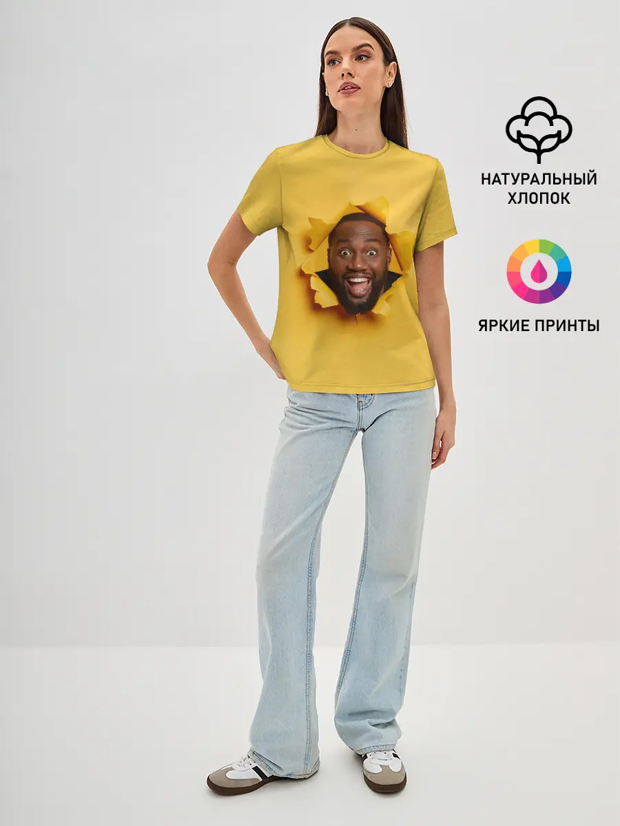 Женская базовая футболка / Hi