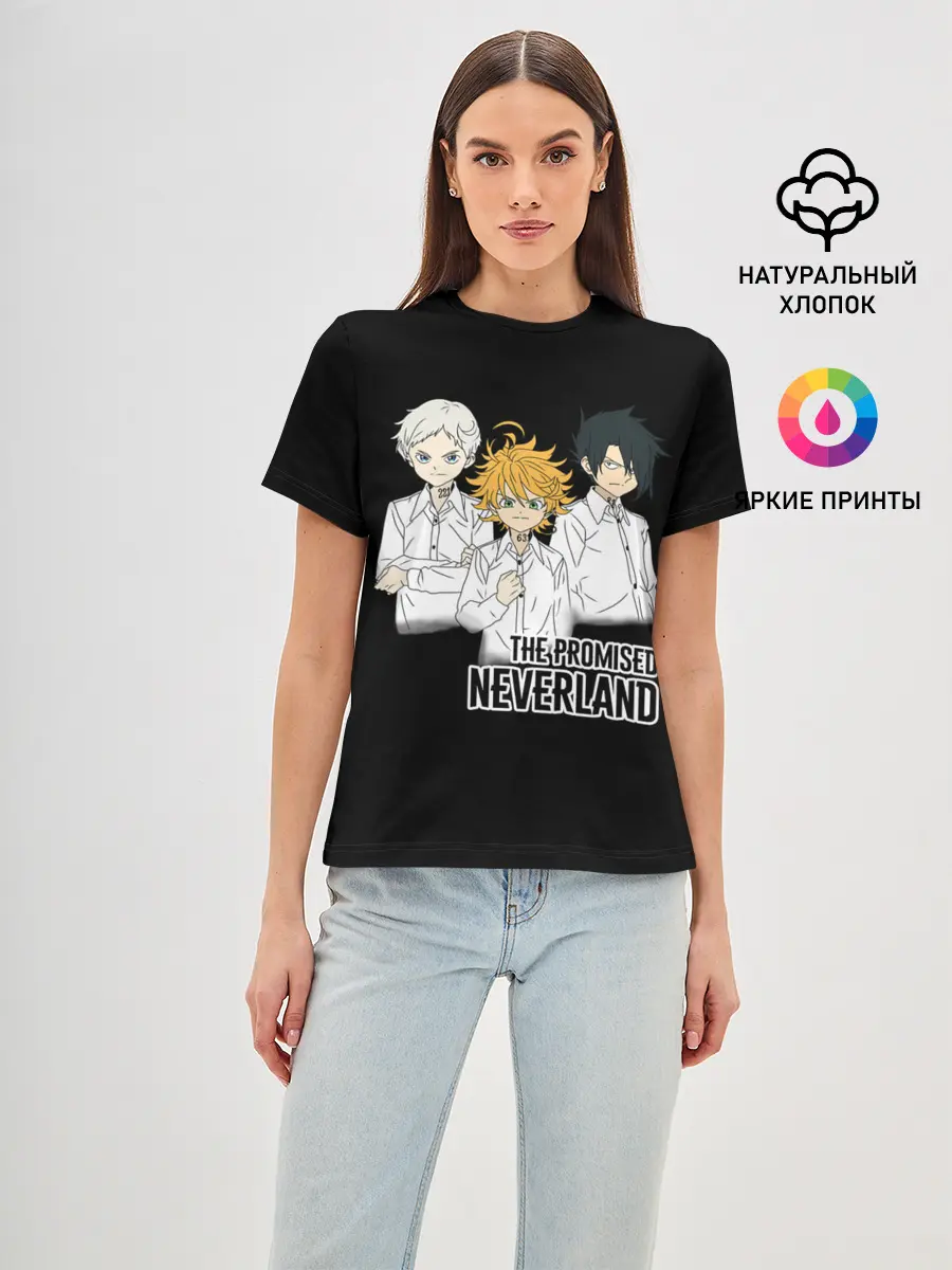 Женская базовая футболка / Обещанный Неверленд